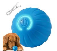 Générique Dog Toy Ball - 5cm Shaped | Rechargeable LED Toy Charging Type C, Automatic Movement, Indoor Outdoor Play, Mental Stimulation | Toy