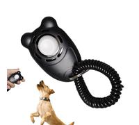Générique Dog Training Clicker, Behavioral Trainer with Wrist Strap, Lightweight Pet Supplies, Clicker Aid for Dogs, Cats, Birds, Horses, Effective Training Tool for Pets, 45 x 70 x 20 mm