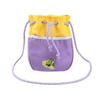 Générique Dog Training Pouch | Puppy Training Shoulder Bag with Treat Pocket | Large Capacity Waterproof Treats Holder, Snacks Dried Meat and Container, purple, Se référer au descriptif, Refer to