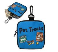 Générique Dog Treat Pouch | Lightweight Pet Accessories, Training Pouch for Canine Treats | for Holidays, Hiking, Adventure, Rewards, Walking