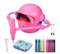 Générique Drawing Robot for - 1800mAh Rechargeable Painting Learning Toy, Creative Educational Art Robot for Kids, Automatic Toy Machine, Eco Gift