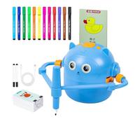 Générique Drawing Robot with 100 Interactive and Intelligent Learning Cards | Artistic Robot of Painting | Gift for Girl Boy Family and Friends