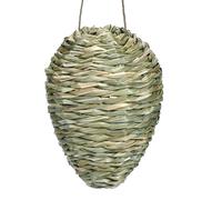 Générique Dreret Hornet Nest - Fake Bee Hornet Nest Trap, Mouth Weaving Decoration, Porch Patio Artificial Orchard Bee Hidge for Outdoor Garden Farm