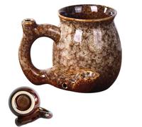 Générique Drinking Mug - 380 ml Heat Resistant and Microwave-Safe Ceramic Mug for Latte, for Hot Cold Beverages, Milk, Coffee, Cocktail, Women's Gift