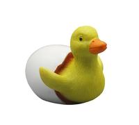 Générique Duck Figurine - Little Ducks in Resin | Decorative Sculptures Toys for Nursery Shelves Garden Hatching Duckling Decorations At Home