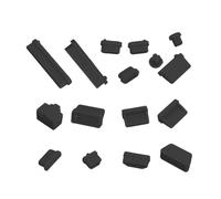 Générique Dustproof Plug - Laptop Port Dust Plug, USB C Interface Plug | Soft Silicone Dustproof Cutters, Type C RJ45 Audio USB Port Stoppers