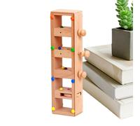 Générique Early Educational Toy | Stimulates Fine Motor Skills | Wooden Sorting Game and Bead Puzzle | For Ages 3+ Travel Home Nursery