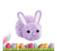 Générique Easter Bunny Creative Kit Fabric Pencil Case Easy to Use | Easter Themed Craft Bag for Nursery School Boys Girls Gifts Games Reward