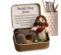 Générique Easter Comforter | Cute Pocket in Box - Inspirational Toy with Card | for Affirmation Between Friends Easter Basket Filling and Party