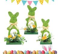 Générique Easter Decoration with Rabbit Figurines, Festive Long Lasting Hollow Figure - Spring Bunny Ornaments for Decoration | for the Home, Office and Parties