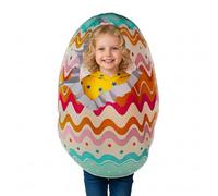 Générique Easter Egg Costume | Fun Easter Egg Role - Theme Party Outfit, Adult Theme Party, Stage, Festive Gathering and School Event