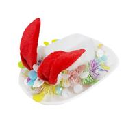 Générique Easter Hat | Western Headwear for Parties and Seasons - Easter Cowboy Hat for Egg Hunt Parties and Celebrations