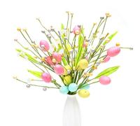 Générique Easter Picks, Elegant Floral Branches Decorations | Artificial Picks for Easter, for Family Friends Basket Bouquet Vase Decoration and Indoor Table Centerpiece