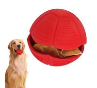 Générique Educational Dog Play Ball | Dog Treat Dispenser Ball | Anti-Glutton Food Accessory for Aggressive Dogs - Keep Them Busy