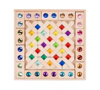 Générique Educational Stacking Blocks - Colorful Rainbow Toy, Childhood Development Game, Encourages Creativity and Problem Solving | Building Activity for CLAS Room