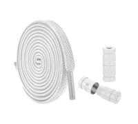 Générique Elastic Laces - No Tie Shoelaces Flat Stretch Ropes | Reconfort Fit Lace Substitute, Slip on Replacement Band Set, Flexible Crises with Quick for Boots, Sneakers, Lime, white, Se référer au