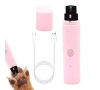 Générique Electric Dog Claw Grinder | Double Speed and Silent - Electric Claw File with Light, for Puppies and Dogs of All Sizes at Home or Travel