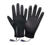 Générique Electric Heated Gloves - Touch Screen Hand Warmer | USB Heated Mittensives, Warm Wind Heating Gloves