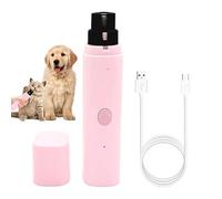 Générique Electric Pet Claw Grinder - Double Speed and Quiet, Electric Claw File with Light | for Puppies and Dogs of All Sizes at Home or Travel