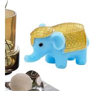 Générique Elephant Figurine, Compact Animal Decoration - Statue of God Elephant Garden Decoration - for Office, Bedroom, Bedside, Bookcases, Window Sills and