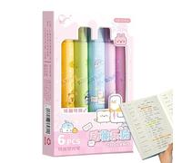 Générique Erasable Highlighter, Colourful Double Tip Marker, Quick Drying Writing Tool, 5.91 inch Vibrant Stationery Supplies, Accessory for Student Journaling Planner Notes Project Study Task Taking