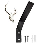Générique European skull hanger, adjustable mounting hook, deer skull display stand with heavy duty wall, antelope livestock wall with durable construction, home decorations for home po