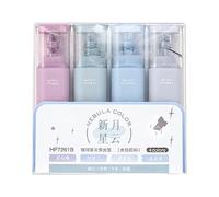 Générique Evidenziatori Glitterati - Pennarelli Scintillanti Per Scrivere Senza, 4 Evidenziatori Pastello | Pennarelli Scintillanti Per Scrivere a Prova Di Sbavature E Appunti Sul Diario