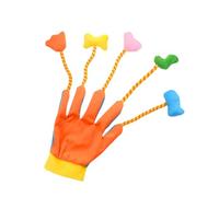 Générique Excitement Game for Cats | Five Finger Plush Toy with Bell for Kitten - Interaction Plush Cat for Play Exercise Strengthening Ties Grooming Corner Sofa Carpet Furniture