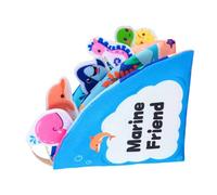Générique Fabric Book - Portable Travel Educational Toy | Educational Activity Book | for Home Airplane Class Car Travel Vacation Nursery Birthday