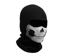Générique Face Cover for Costume | Adjustable Halloween Scary - Ghost Costume Black Balaclava - For Masquerade Event Carnival Parade Festival Celebration Women Men