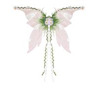 Générique Fairy Wings Adults, Glitter Butterfly Wings | Party Decorations for Halloween Cosplay Christmas Garden Parties Makeup Festival