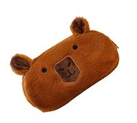 Générique Federmäppchen Capybara - 10.24 inches Kuschelige Stifte Tasche | Plüsch Aufbewahrung Case - Weiches Organizer Mäppchen Für Schule Büro Reisen Kosmetik Und Alltag Schüler Reise Aufbewahrung