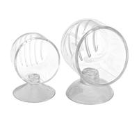 Générique Feeder - Tube and Feeding Dish for Aquarium - Clear Glass | Auxiliary Feed for Fish, And Animals A