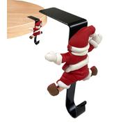 Générique Fireplace Sock Holder - Fireplace Holder Without Drilling | Christmas Hooks - For LED Garlands Small Lanterns Party Guests Family Gatherings Background