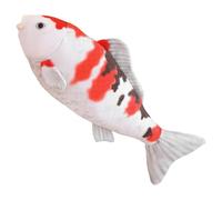 Générique Fish Shaped Plush Pillow - 75cm Eye Catching Fish Shape Plush Toy | Koi Decorative Pillow for Adults and Girlfriend Valentine's Day