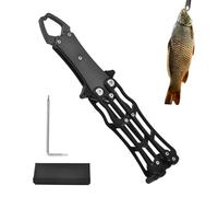 Générique Fish Tong - Fishing Equipment with Recoil - Multifunctional Fishing Gripper - for Saltwater Freshwater Ice for Catfish Surfing Boats Outdoors