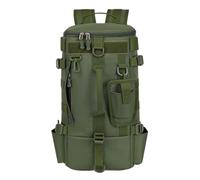 Générique Fishing Backpack | Fishing Backpack with Rod Holder | Waterproof Bait Storage for Hiking, Day Trips, Motorcycle Trips, Kayaking, Picnic, Multicolored, green, Refer to description