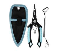 Générique Fishing Pliers, Light Iron Scissors, Split Ring Pliers Tools for Fishermen, for Pond River Lake Boat and Fisherman Gift Father