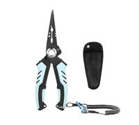 Générique Fishing Pliers - Practical Multifunctional Wire Cutter | Broken Ring Pliers with Safety for Fisherman Beginners in Saltwater River Lake Boat Shoreline