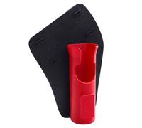 Générique Fishing Rod Belt Holster, Slide-in Reel Holder, 7.36 x 4.8 x 2.36 inches Outdoor Wading Gear Accessory, No Hands Rod Support, Waist Attachment for Surf Beach Bank Dock Hiking Use, Red, Se