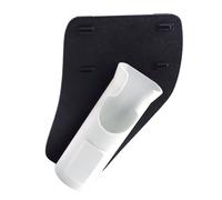 Générique Fishing Rod Hip Holster, Portable Pole Holder, 18.7 x 12.2 x 6 cm/7.36 x 4.8 x 2.36 inches Slide-in Belt Clip Design, Hands- Gear Support 1 Piece Black for Wading Kayak Surf Dock Hiking