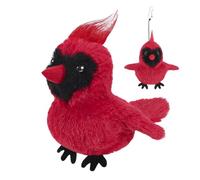 Générique Flapping Bird Cat Toy, Interactive Chirping Plush Bird, Realistic Touch-Activated Pet Toy, Rechargeable for Kittens and Small Dogs, Size: About 16x12x6cm/6.3x4.72x2.36 inches