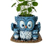 Générique Flower Pots | Resin Flower Containers - Swing Hanging Planter for Indoor | for Kitchen Window Patio Outdoor Orchid Fern Strawberry Gardening