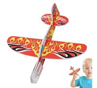 Générique Foam Airplane - 10 Pieces Foam Airplane Toy, Portable Buildable Airplane Model for Fun Games in Summer at the Park in the Classroom at Parties in the Garden at the Beach