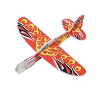 Générique Foam Planes for 10 Foam Gliders - Portable Build Airplane Model for Fun Games in Summer in the Park in the Classroom at Beach Garden Parties