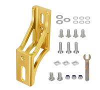 Générique Foldable Bike Carrier - Aluminum Mount, Easy Install Lift Adapter for Folding Bikes, Cycling Supplies for Long Distance Travel, Bike Holder