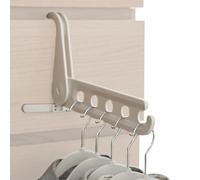 Générique Foldable Clothes Drying Clothes, Clothes Folding Drying Shelf, Portable Bleaching Hanger with 5 Holes, Organizer Perchae Picches, for Laundry Room, Laundry Room.