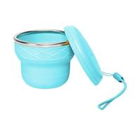 Générique Foldable Cup Outdoor Mug 200ml | Portable Mugs for Travellers Tourists Campers Hikers Fishermen Women Men Backpack Fishing Road Trip Hotel