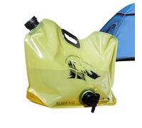 Générique Foldable Water Container - Storage Bag for Sàc đ'eàu - 8 L Canteen with Tap, Portable Water Pouch, Camping Container, Storage Stand
