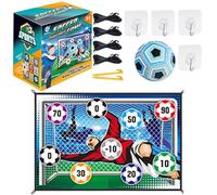 Générique Football Game Mat Set, Football Training Mat Set - Goal Game for Boys - Training Equipment Set with 1 Ball, 1 st